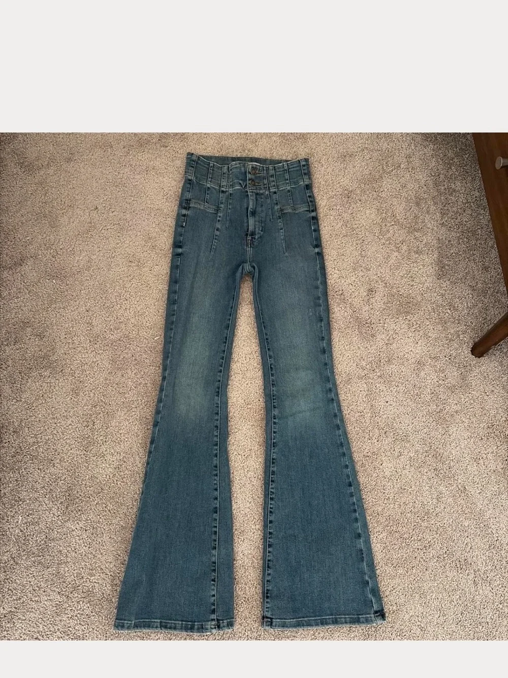 Free People High-Waisted Flared Women's Jeans